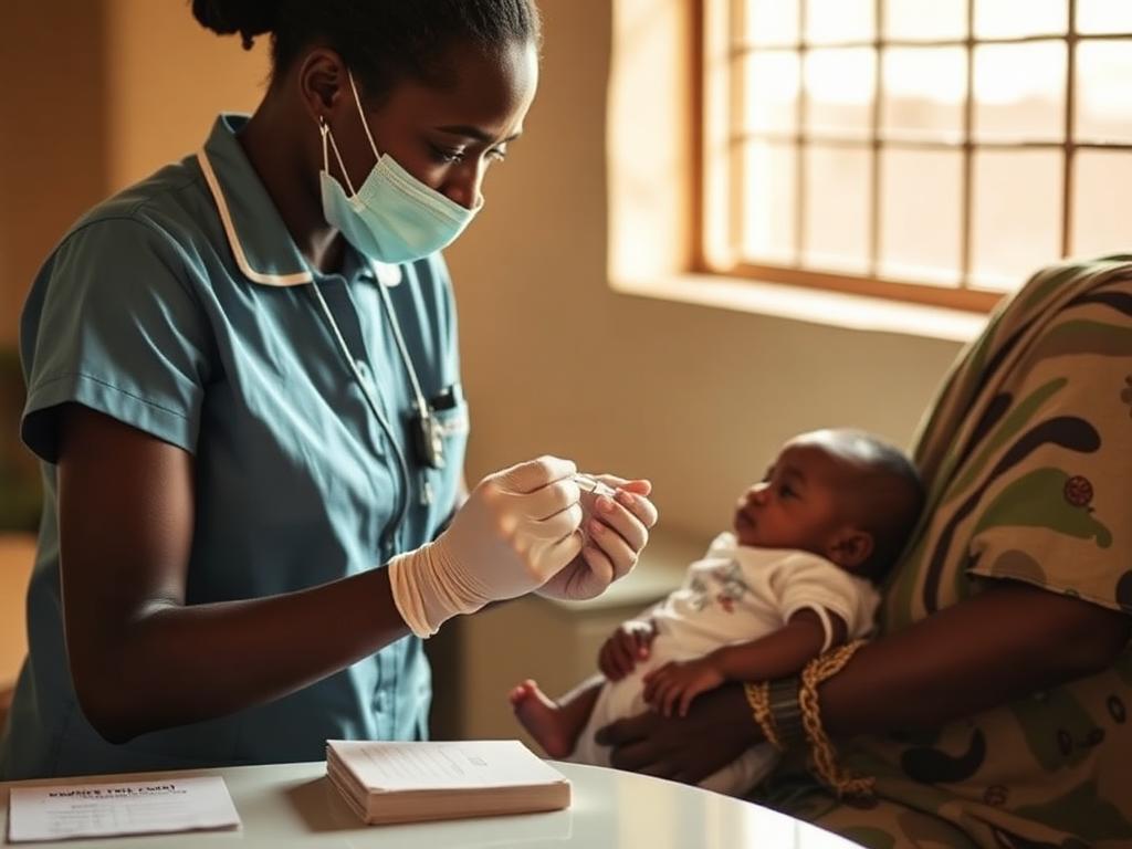 Baby immunisation